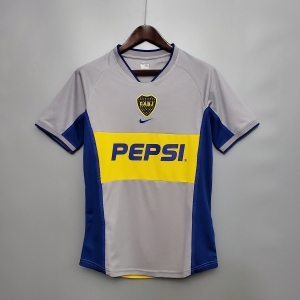 Retro Boca Juniors 2002 away Soccer Jersey