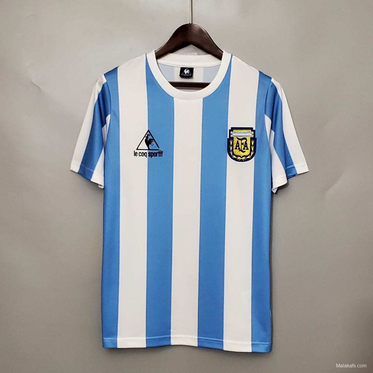 Argentina 1986 home - Retro version jersey