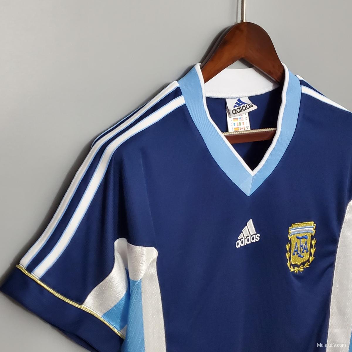 Argentina 1998 away - Retro version jersey
