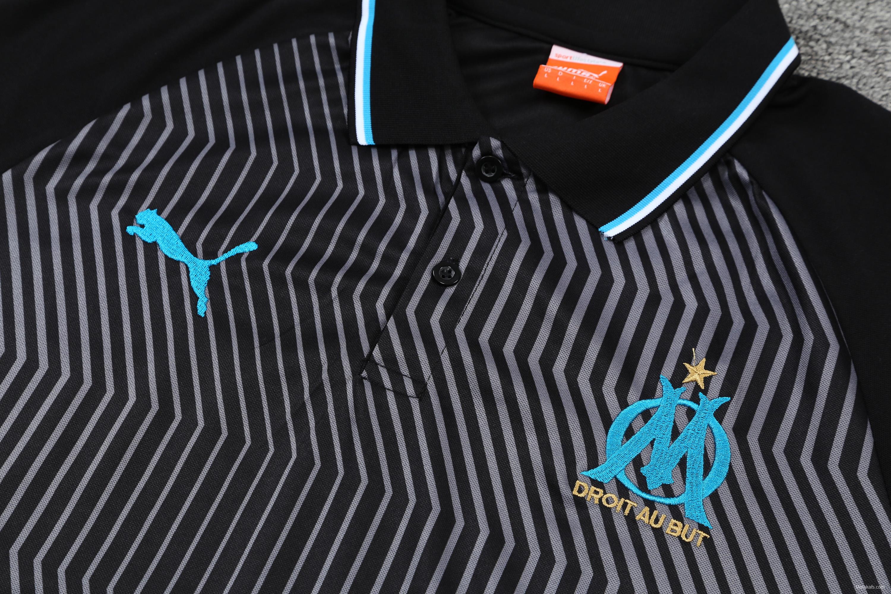 Olympique de Marseille POLO kit Grey (not supported to be sold separately)