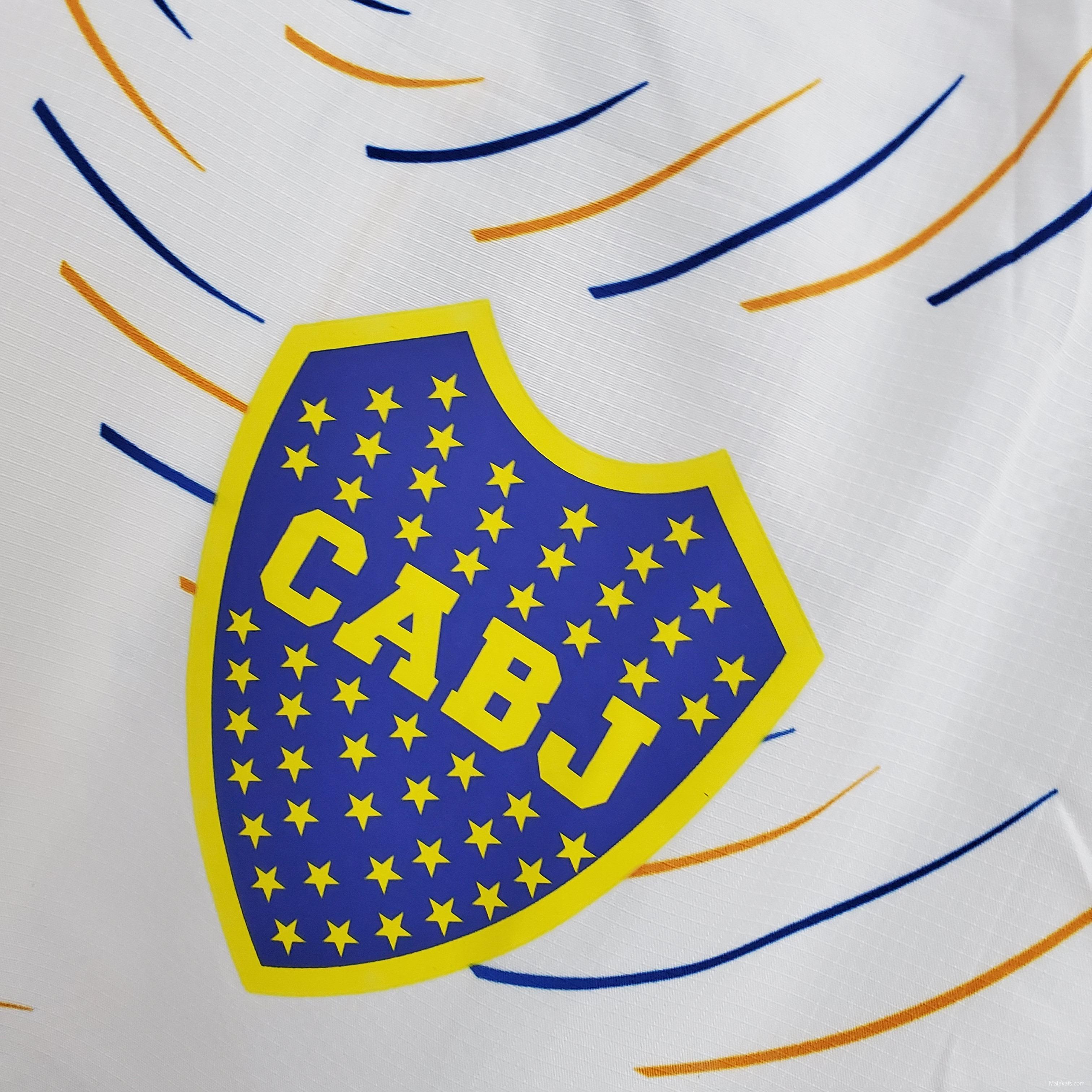 Boca Juniors Windbreaker Soccer Jersey White