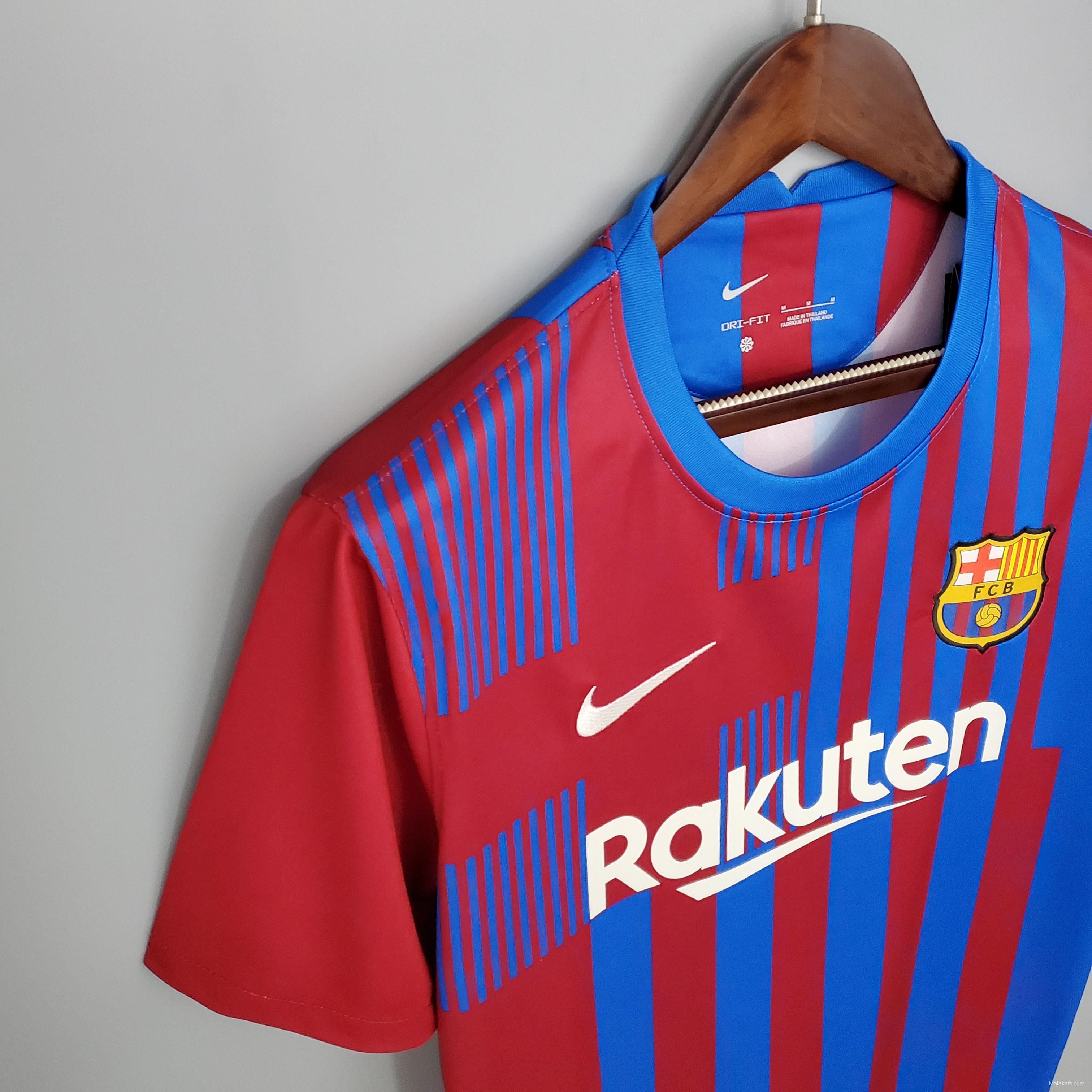 Barcelona 21/22 home Soccer Jersey