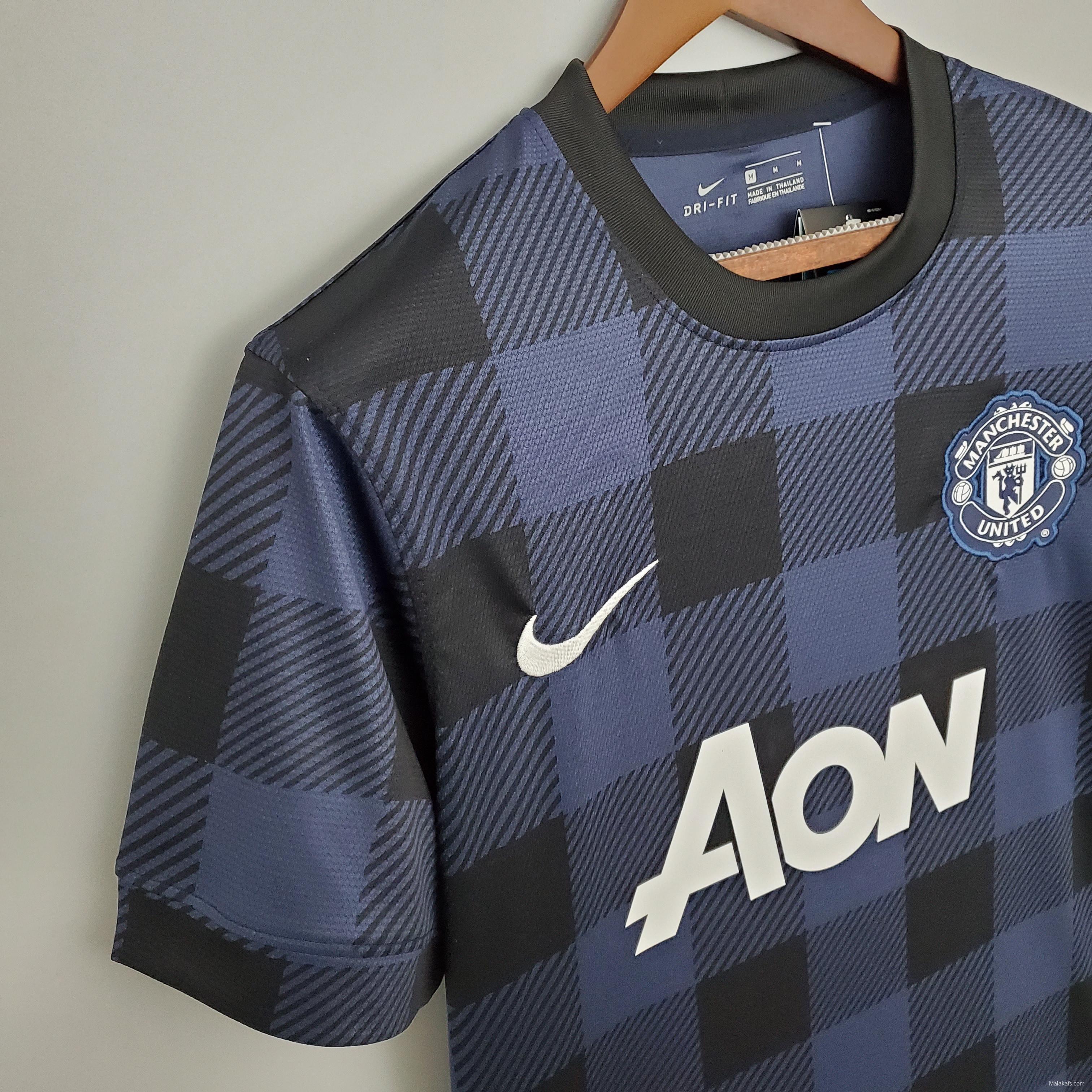 Retro 13/14 Manchester United Away Soccer Jersey