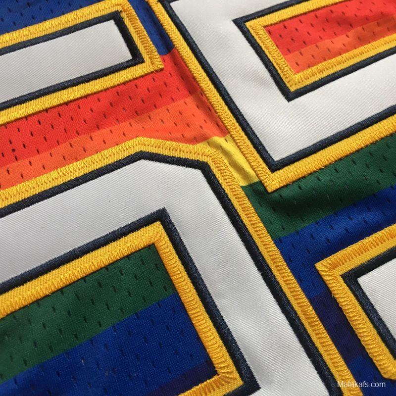 Men's Dikembe Mutombo Blue Retro Classic Team Jersey