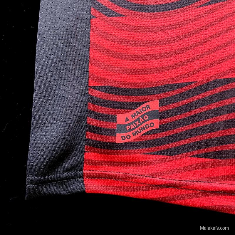 22/23 Flamengo Home  Soccer Jersey