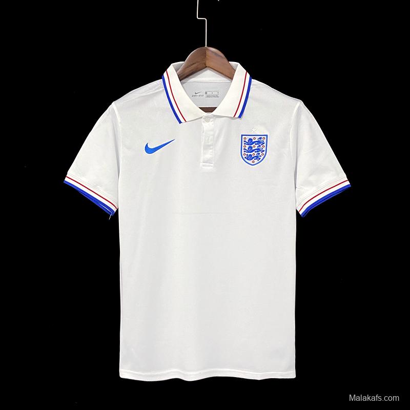 2022 Polo England Home Soccer Jersey