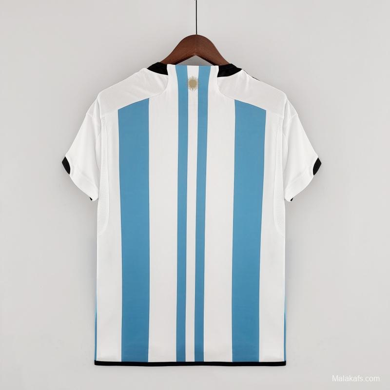 Argentina 22/23 home - 2 estrellas - Fans version