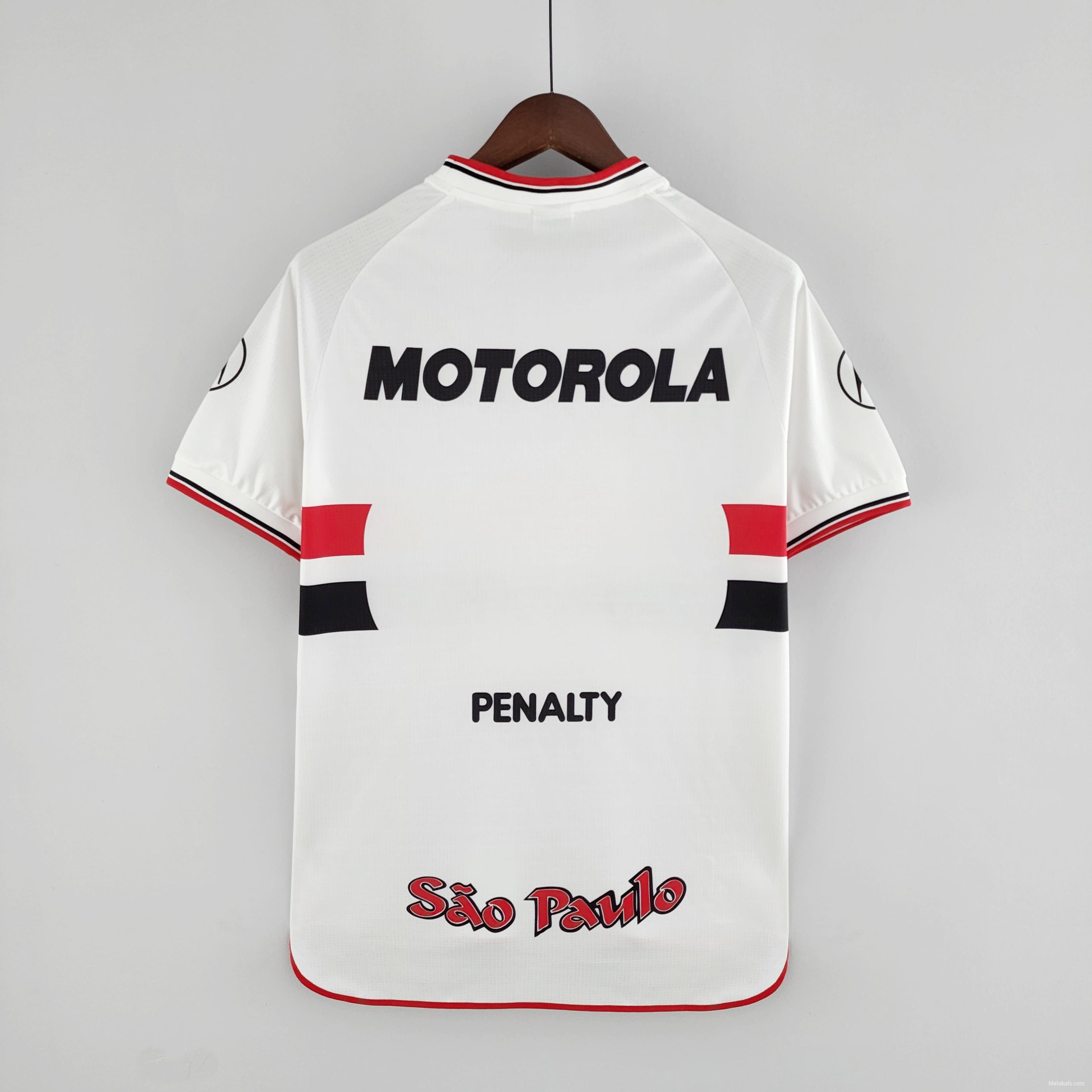Retro Sao Paulo 2000 Home Soccer Jersey