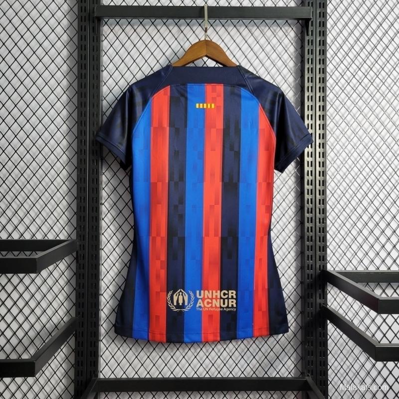 Barcelona 22/23 Woman Home Soccer Jersey