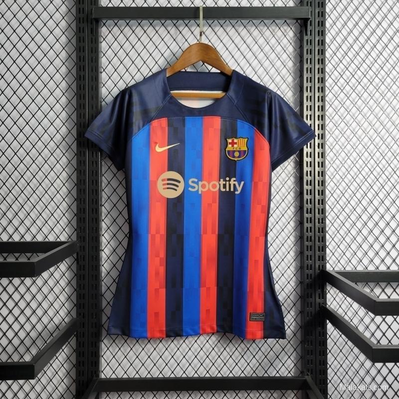 Barcelona 22/23 Woman Home Soccer Jersey