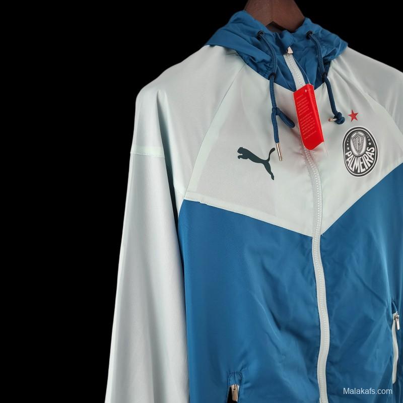 22/23 Palmeiras Windbreaker Blue