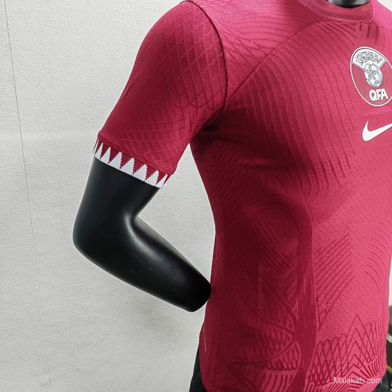 Qatar 2022 Home Jersey Player Version