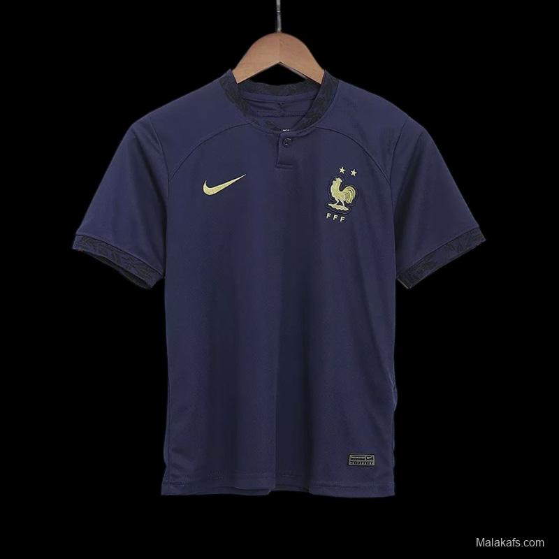 2022 France Home Kids Jersey