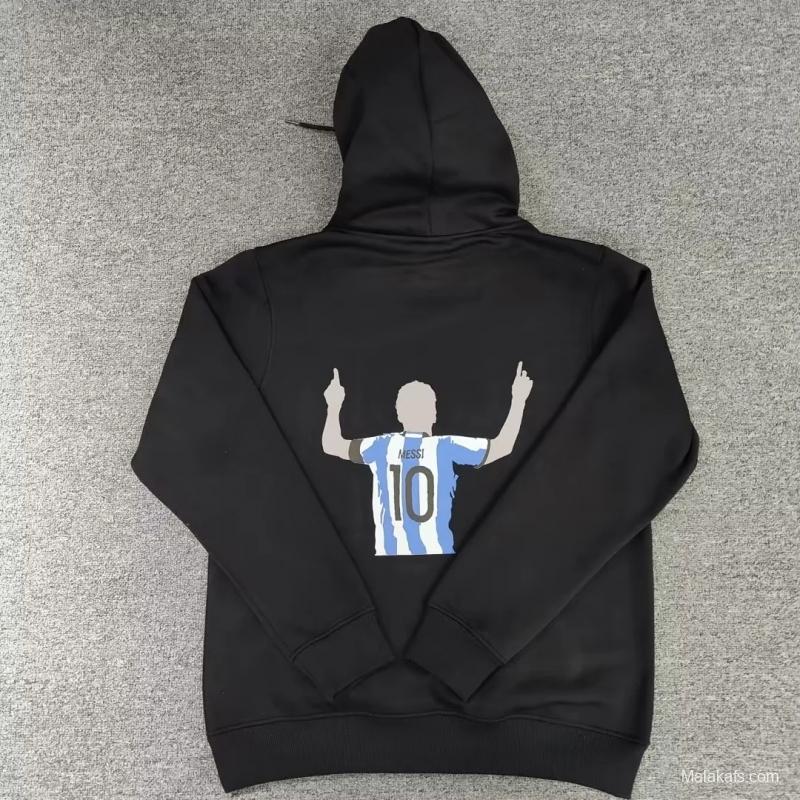 Argentina - Messi - Black Hoodie