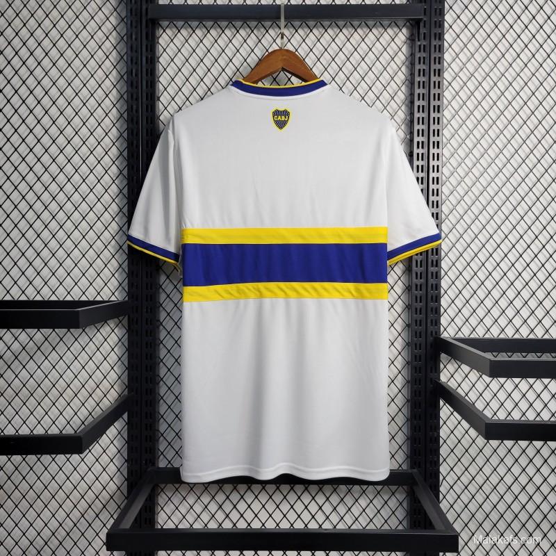 22-23 Boca Juniors Away White Jersey