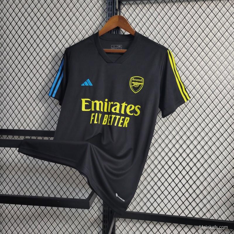 23-24 Arsenal Black Training Jersey