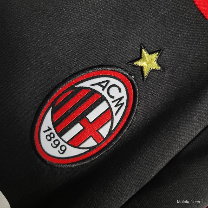 Retro 2007/08 AC Milan Third Black Jersey