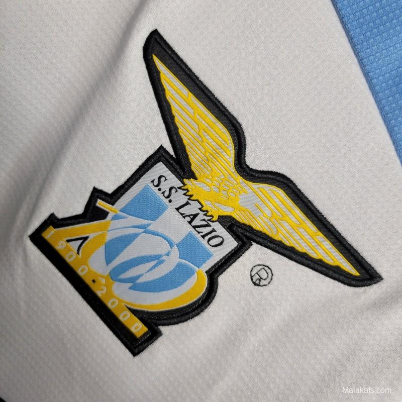 Retro 1998-00 Lazio Third White Jersey