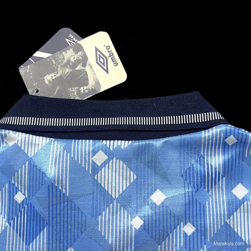 Retro 1990 England Blue