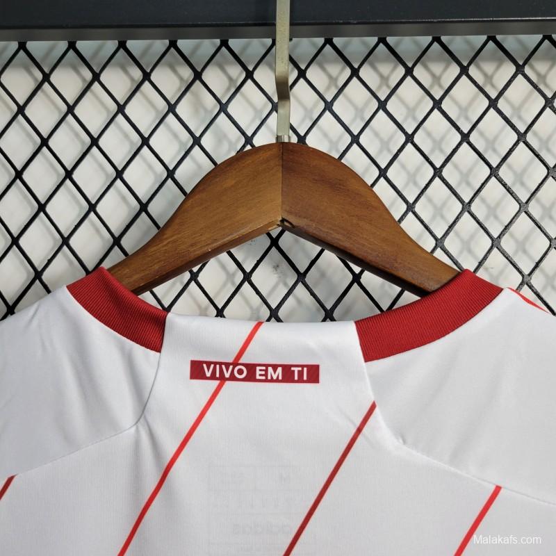 23-24 Women SC Internacional Away White Jersey