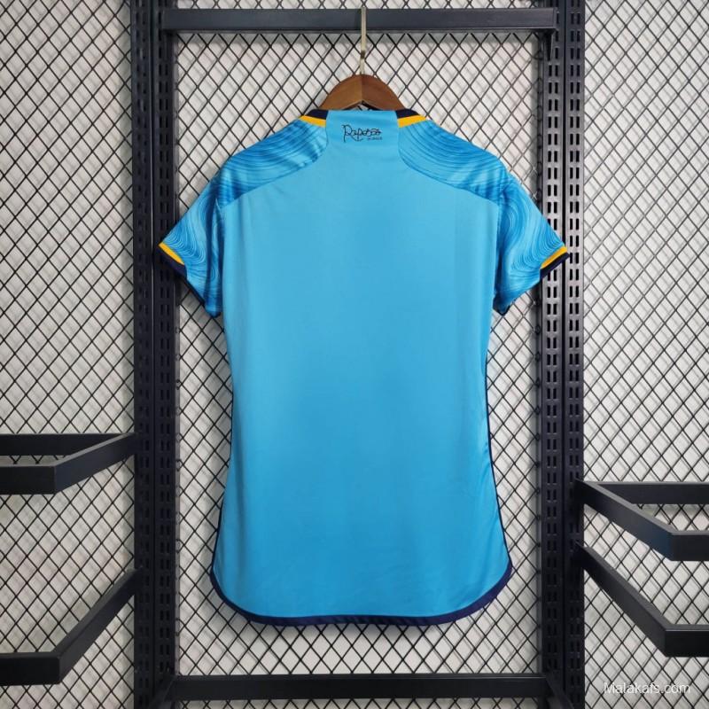 23-24 Women CruzeiroThird Blue Jersey