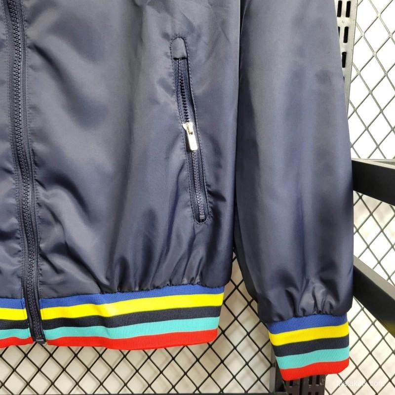 24/25 Boca Juniors Navy/Yellow Windbreaker