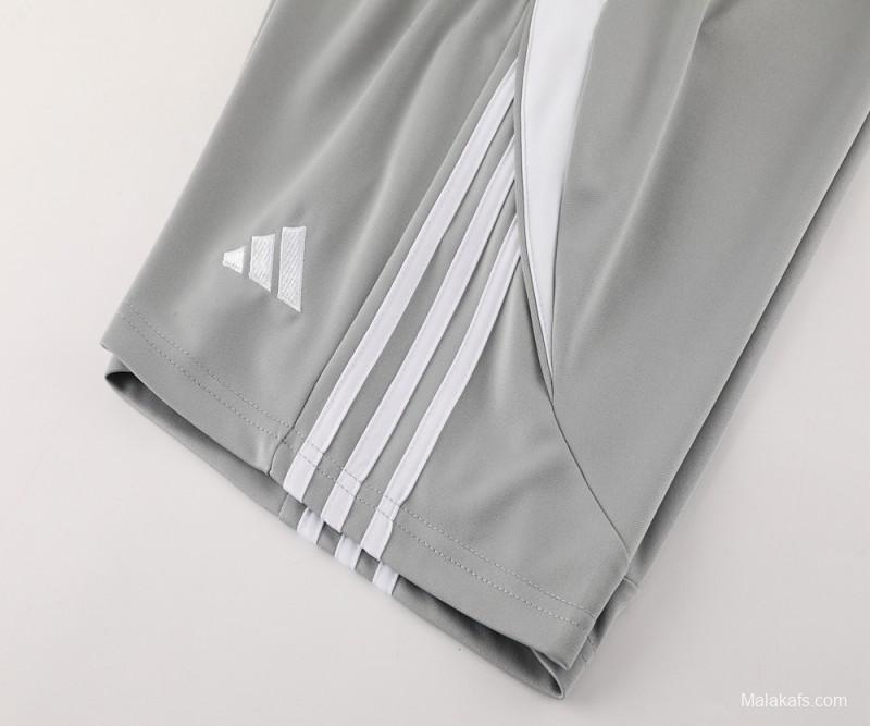 2024 Adidas Grey Short Sleeve Jersey+Shorts