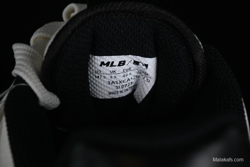 New York Yankees Chunky Liner Basic Thick Sole Platform Sneakers with 6cm Height Increase - 3ASXCA12N50WHS