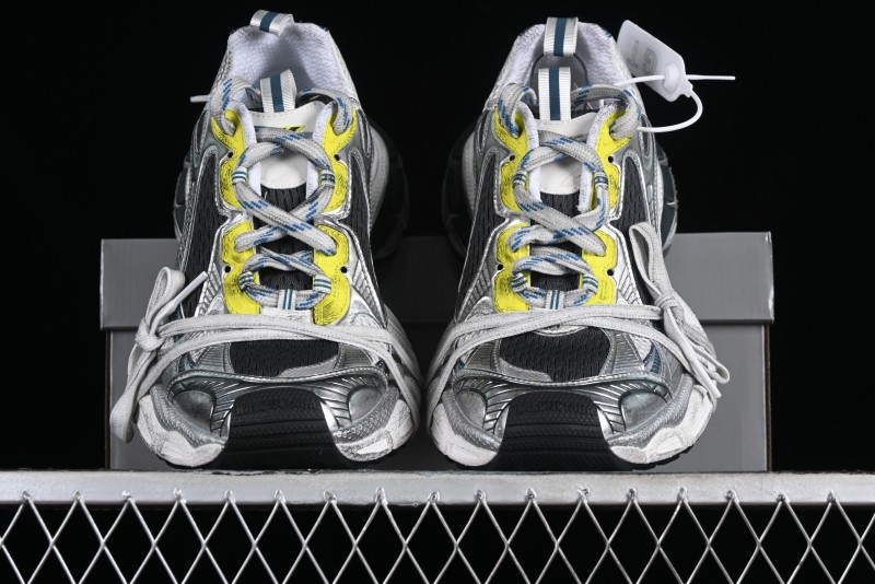 Balenciaga Phantom Sneaker Track Trainer Inspired with Transparent Heel Strap - W3XL57010