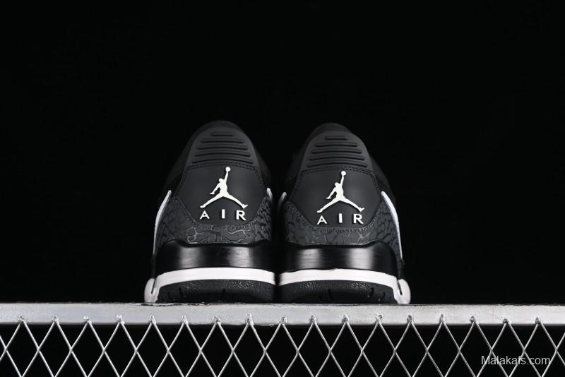 Nike Air Jordan Legacy AJ312 Low Top Sneakers with Velcro Strap Triple Fusion Design - CD7069-001