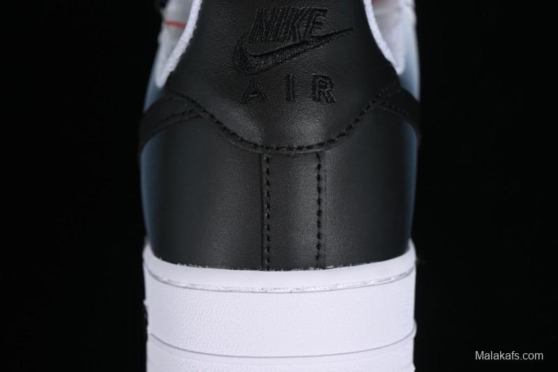 Nike Air Force 1 '07 Low Custom Anime Theme Gradient Brown Swoosh Casual Sneakers - FN0366-103