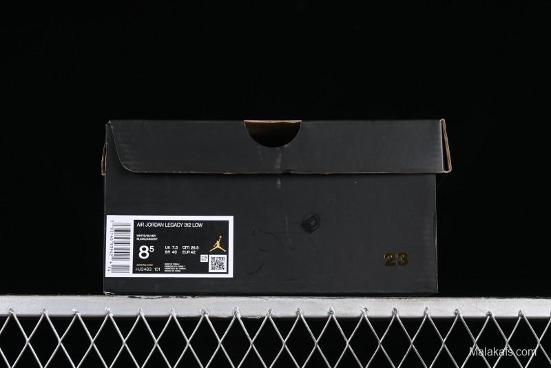 Nike Air Jordan Legacy AJ312 Low Strap Triple Fusion Sneakers - HJ3483-101