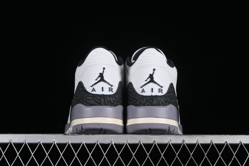 Nike Air Jordan 3 Retro Cement Grey Sneakers - CT8532-106