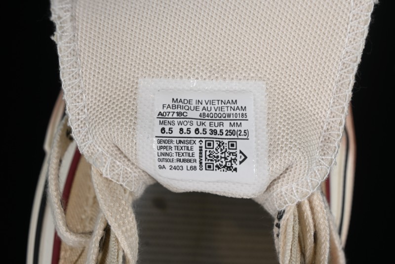 Feng Chen Wang Converse Chuck 70 Low 2-in-1 Deconstructed Canvas Sneakers - A07718C