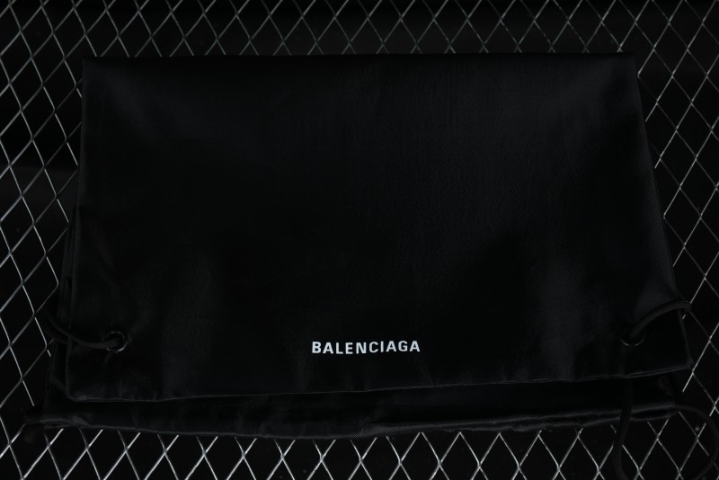 Balenciaga Phantom Sneaker 10th Generation Lace-Up Running Shoes with Transparent Heel Strap - W3XL11090