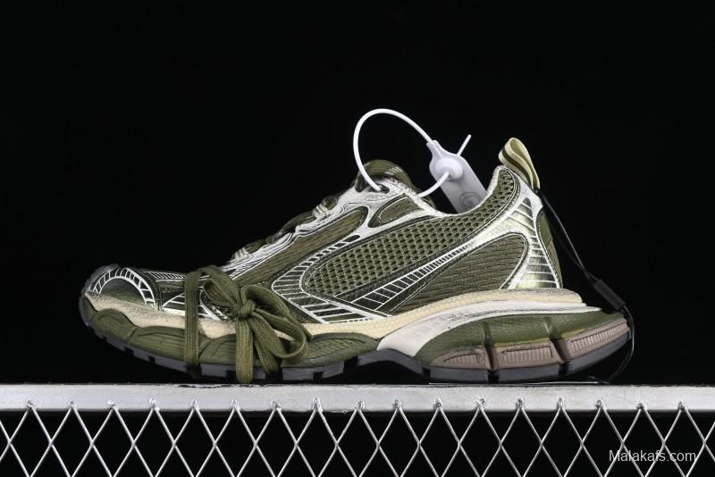 Balenciaga Phantom Sneaker 10th Generation Trend Running Shoes with Transparent Heel Strap - W3XL67019