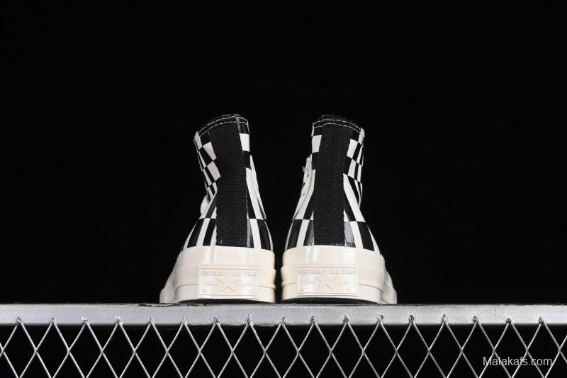 Converse 1970s Summer New Checkerboard High Top Casual Canvas Shoes - A08764C