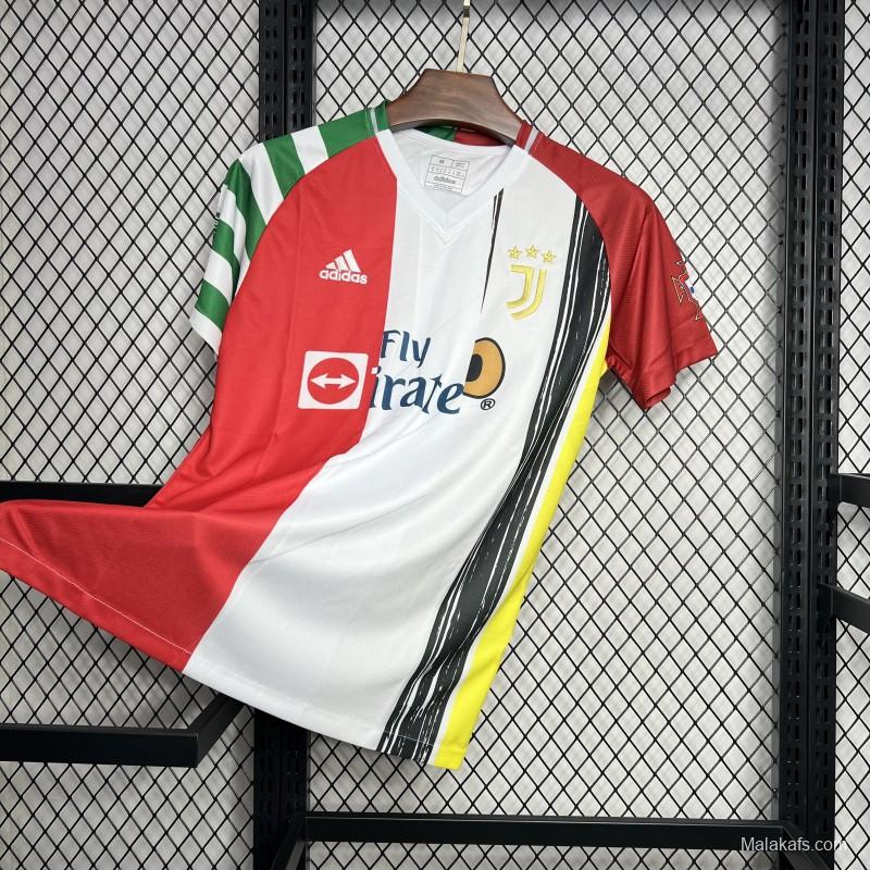 23/24 Juventus White/Red Special Jersey