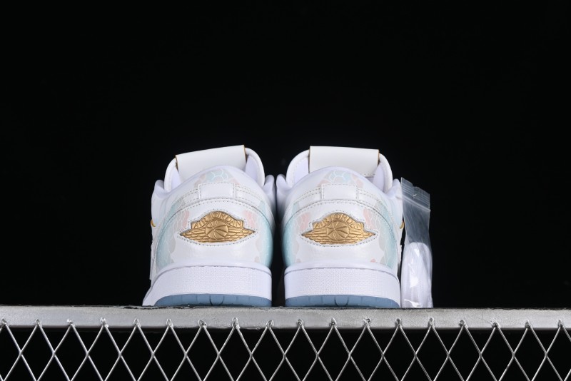 Nike Air Jordan 1 Low AJ1 Chinese New Year Limited Edition New Chinese Style Custom Steam Puppet - Third Prince Ao Bing Low Top Casual Sneakers FN8901-164