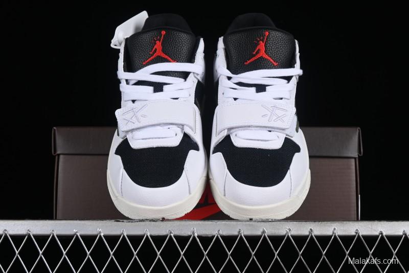 Nike Travis Scott x Jordan Cut The Check AJ1 Basketball Shoes with Velcro Strap - FZ8117-100