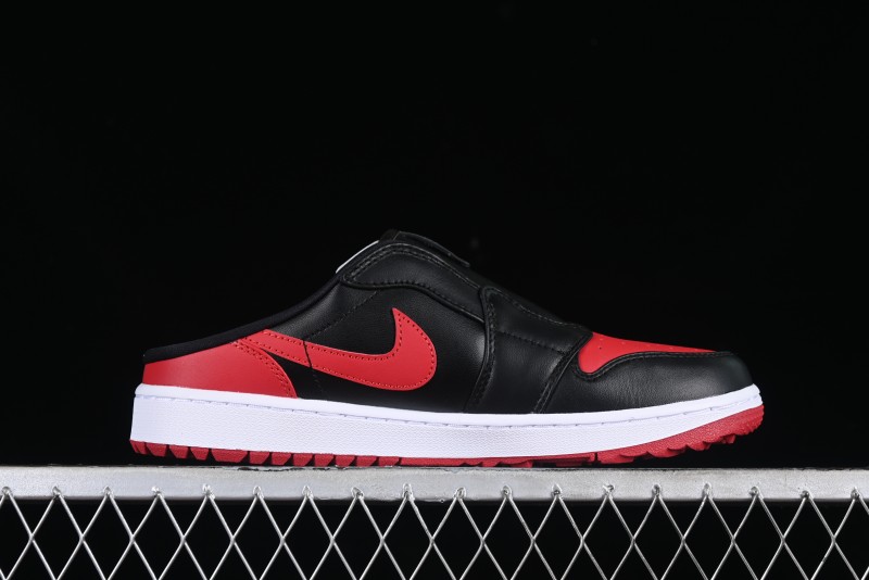 Nike Air Jordan 1 Mule Golf Shoes with Memory Foam and Rotational Traction Outsole - FJ1214-001