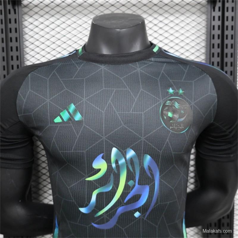 2024 Player Version Algeria National Black Special Jersey