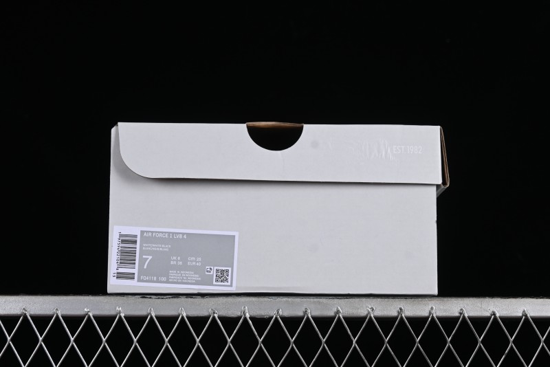 Nike Air Force 1 '07 Low Casual Sneakers with Full-Length Air Cushion - FQ4118-100