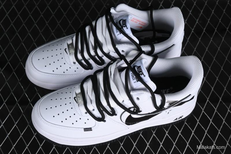 Nike Air Force 1 '07 Low Anime Theme Custom Swoosh Strap Low-Top Casual Sneakers - ZH0316-026