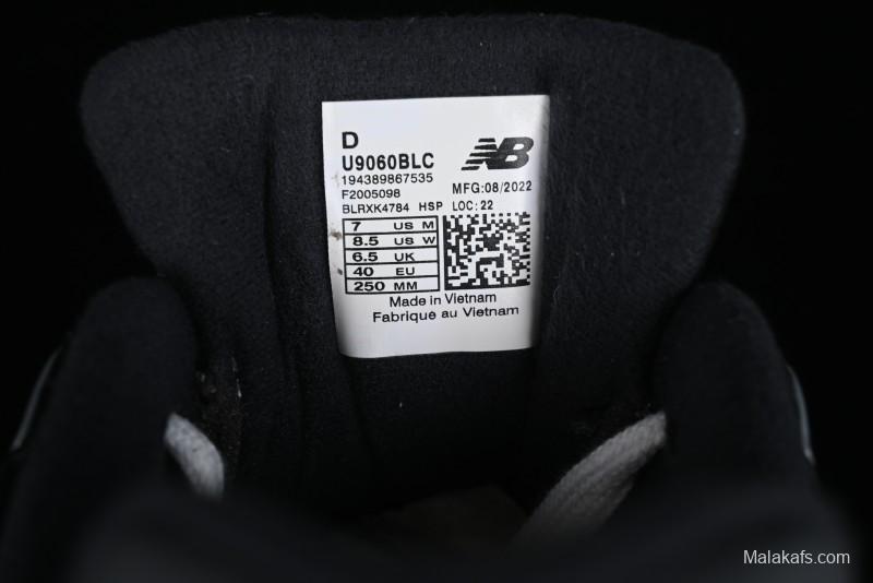 Joe Freshgoods x New Balance NB9060 Retro Casual Running Sneakers with ABZORB Cushioning - U9060BLC