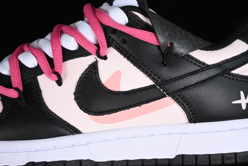 Nike Dunk Low SB Raspberry Mousse Pink Strap Casual Skate Shoes - CW1590-100
