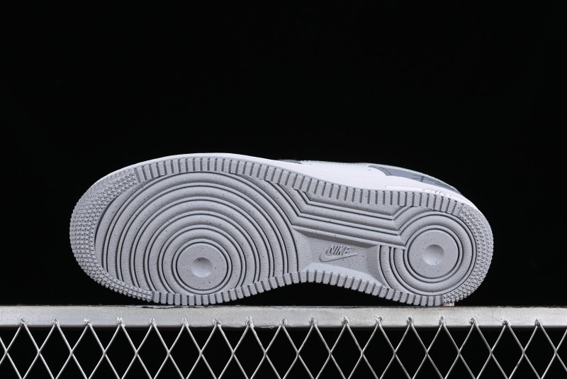Nike Air Force 1 '07 Low Casual Sneakers with Full-Length Air Cushion - FJ4146-111