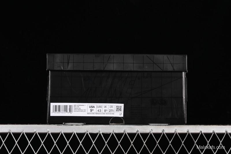 Nike Air Jordan 1 Low "Method of Make" Casual Sneakers with Woven Detailing - FN5032-600