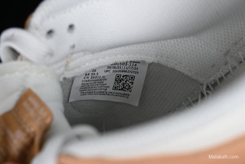 Nike Dunk Low "Harvest Moon" SB Skateboarding Shoes in Beige Orange - DD1503-114