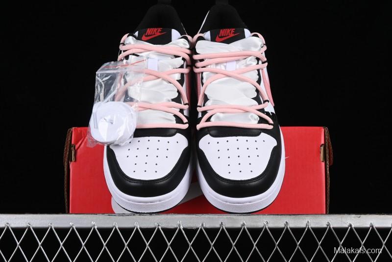 Nike Court Borough Low 2 Sneakers in Cool Blackberry with Sweet & Spicy Design - BQ5448-110